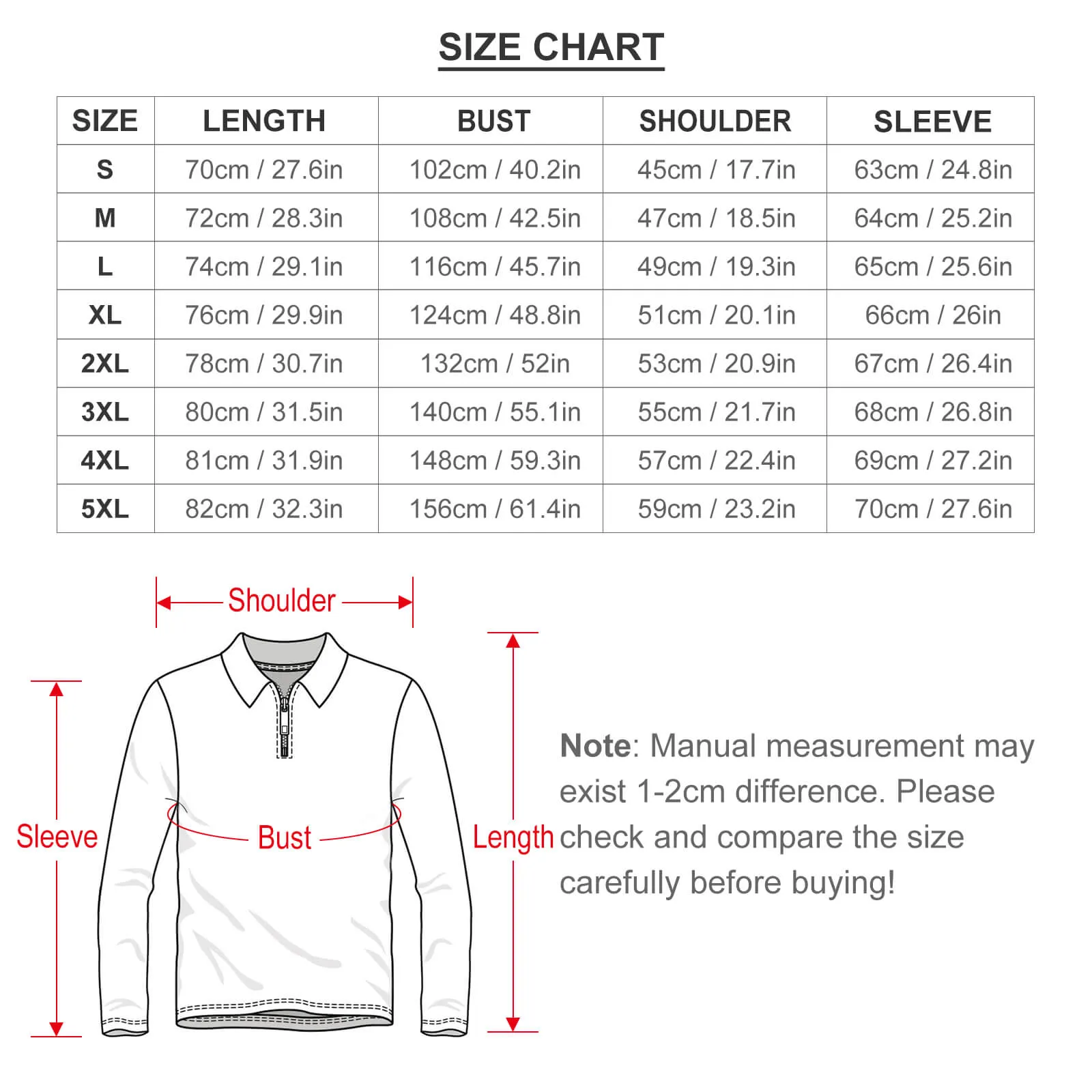 Custom Seamless Face Long Sleeve Men's Sweater Polos