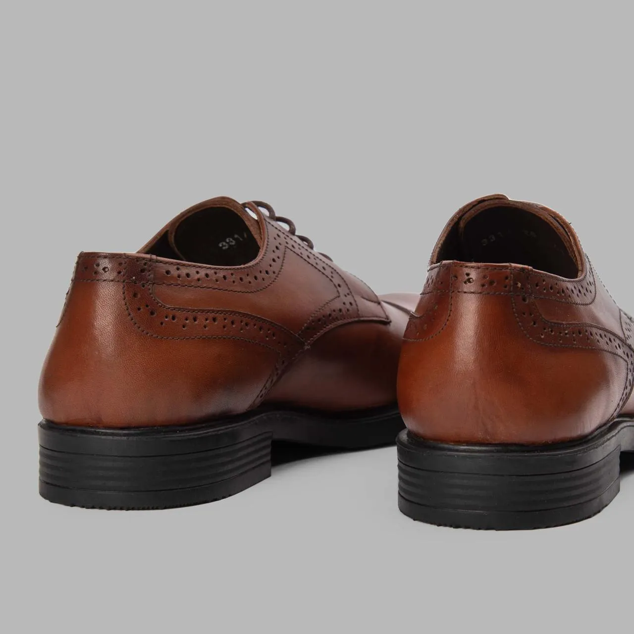 Derby Cap Toe Shoes - HAVAN
