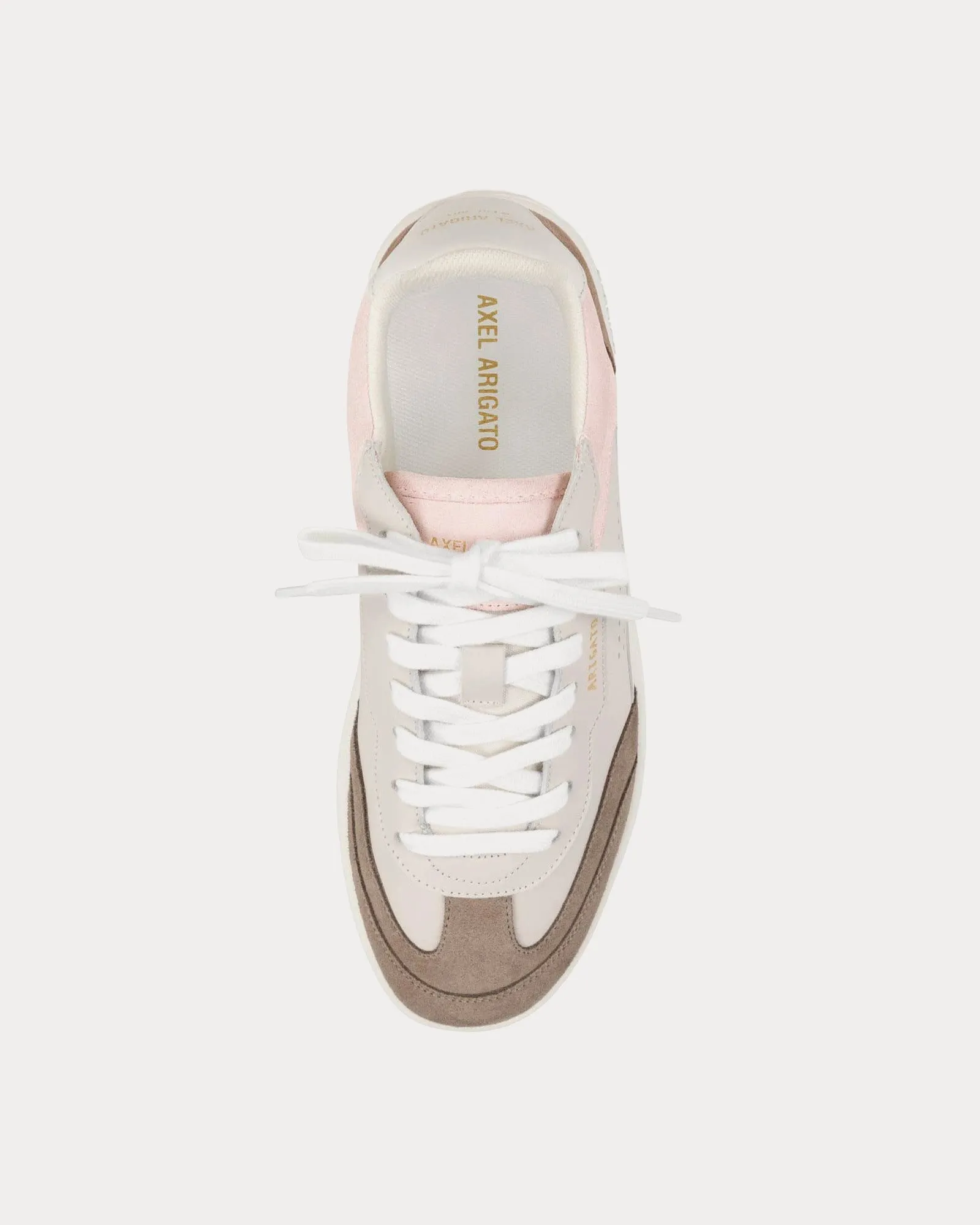 Dice T-Toe Beige / Pink Low Top Sneakers