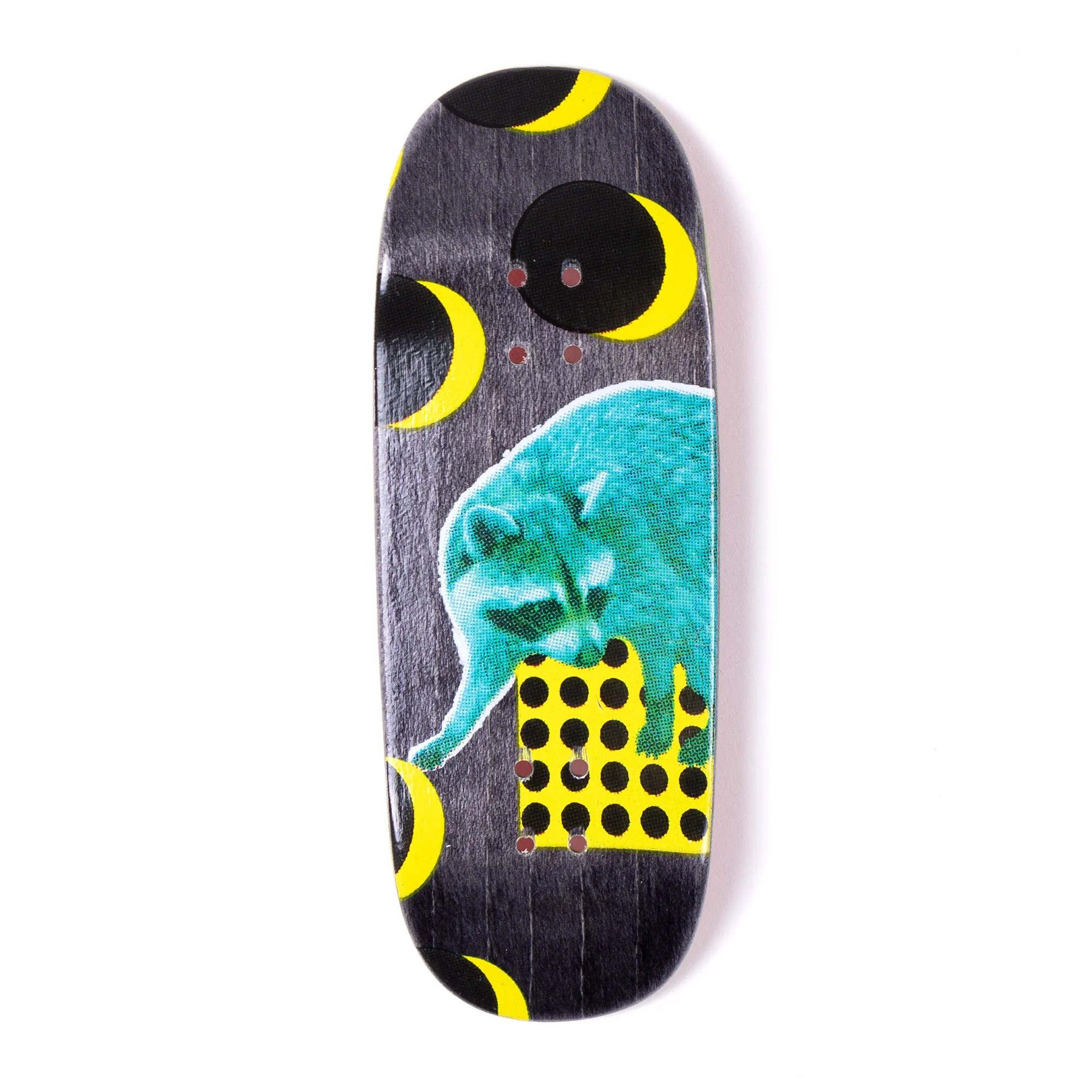 DK Racoon Fingerboard Deck - Street Shape