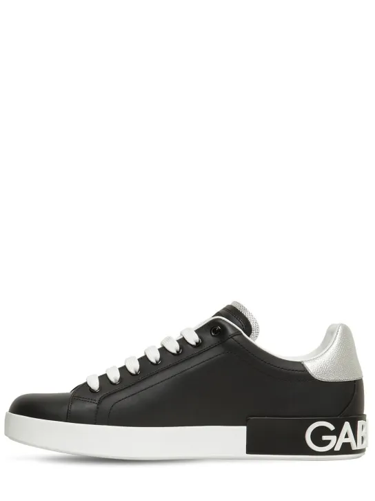 Dolce&amp;Gabbana   Portofino leather sneakers 