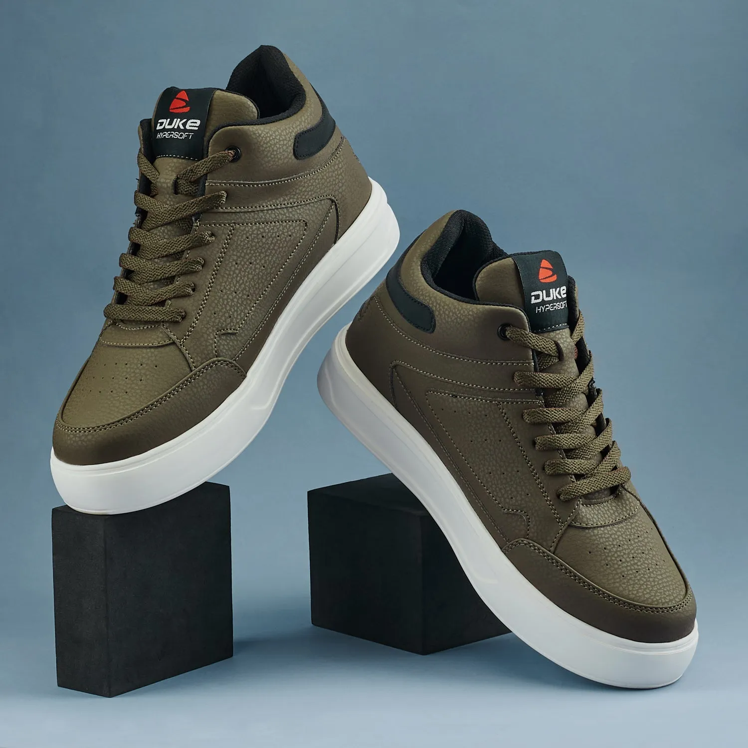 Duke Men Hypersoft High Top Sneakers (FWOL2526)