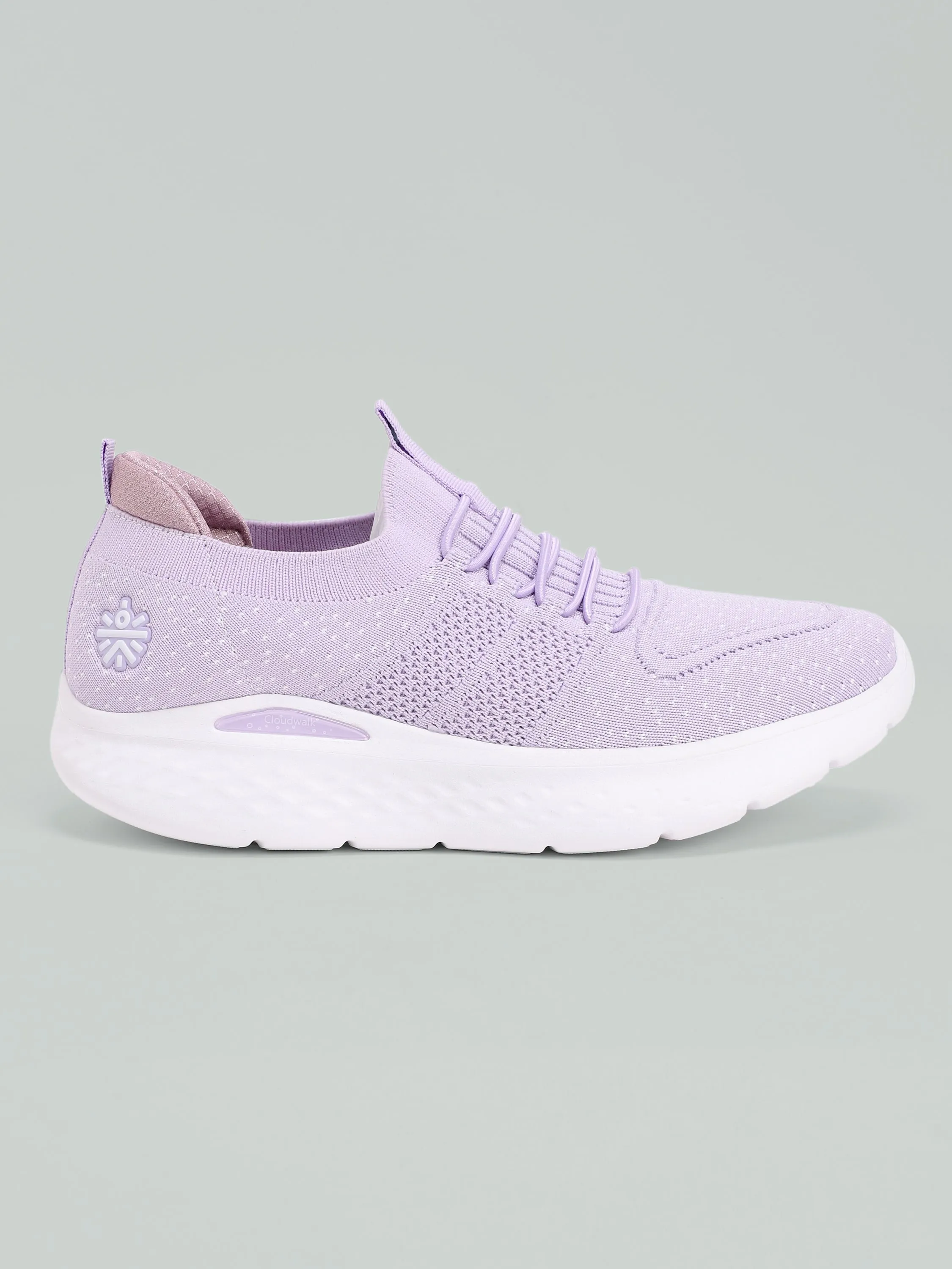 EZ  Fuzzy Women's Walking Shoes - Pale Lavender