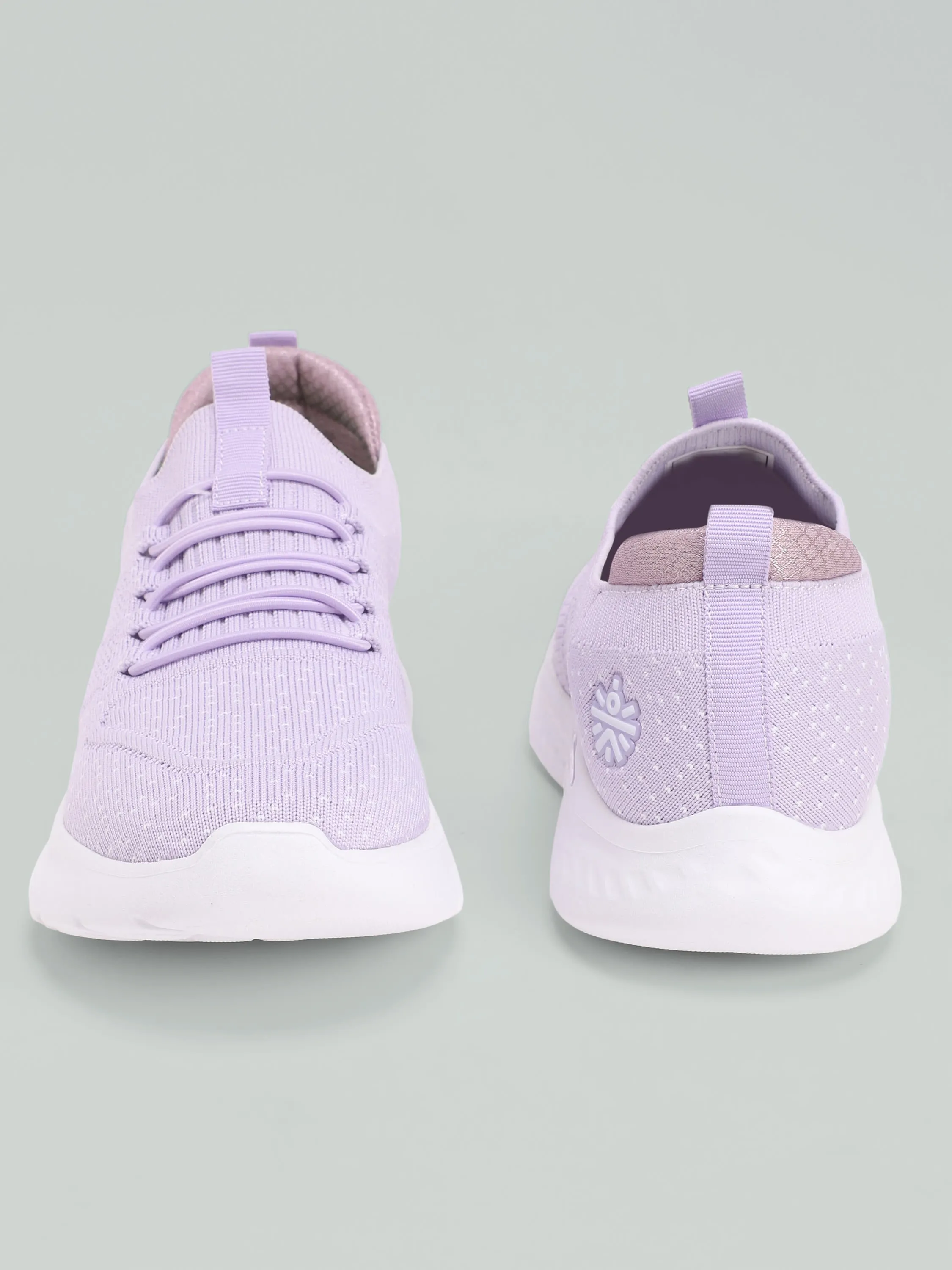 EZ  Fuzzy Women's Walking Shoes - Pale Lavender