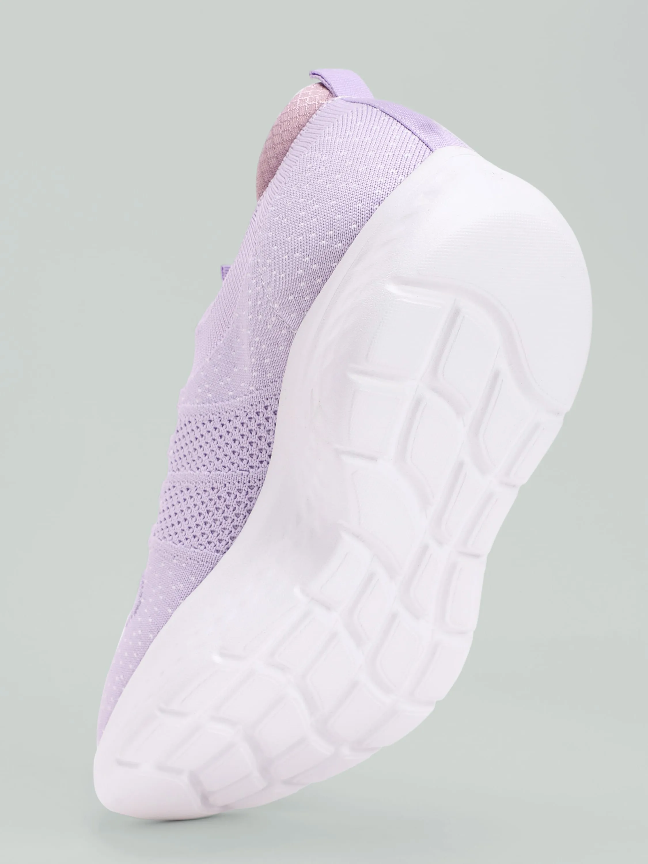 EZ  Fuzzy Women's Walking Shoes - Pale Lavender