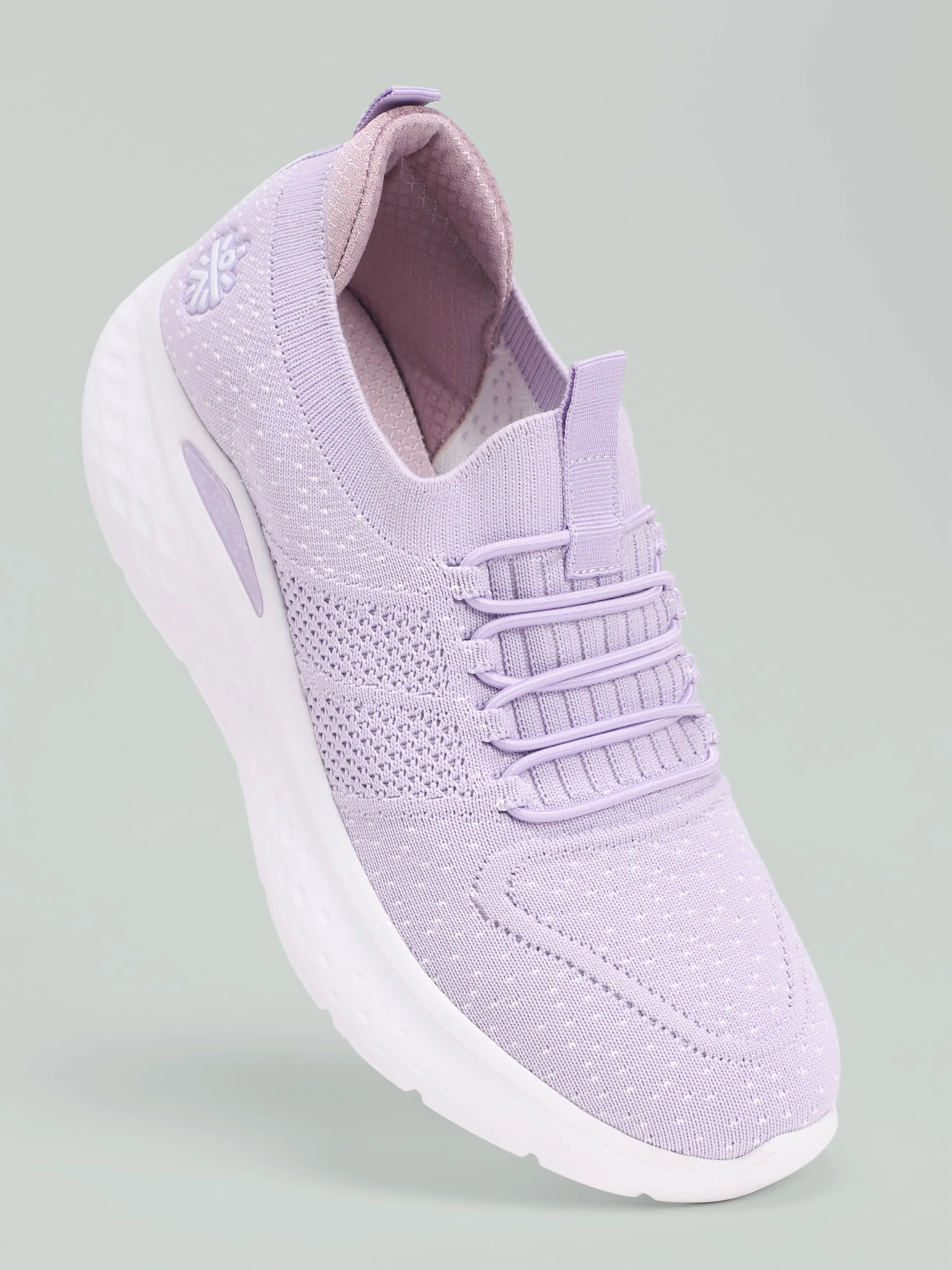 EZ  Fuzzy Women's Walking Shoes - Pale Lavender