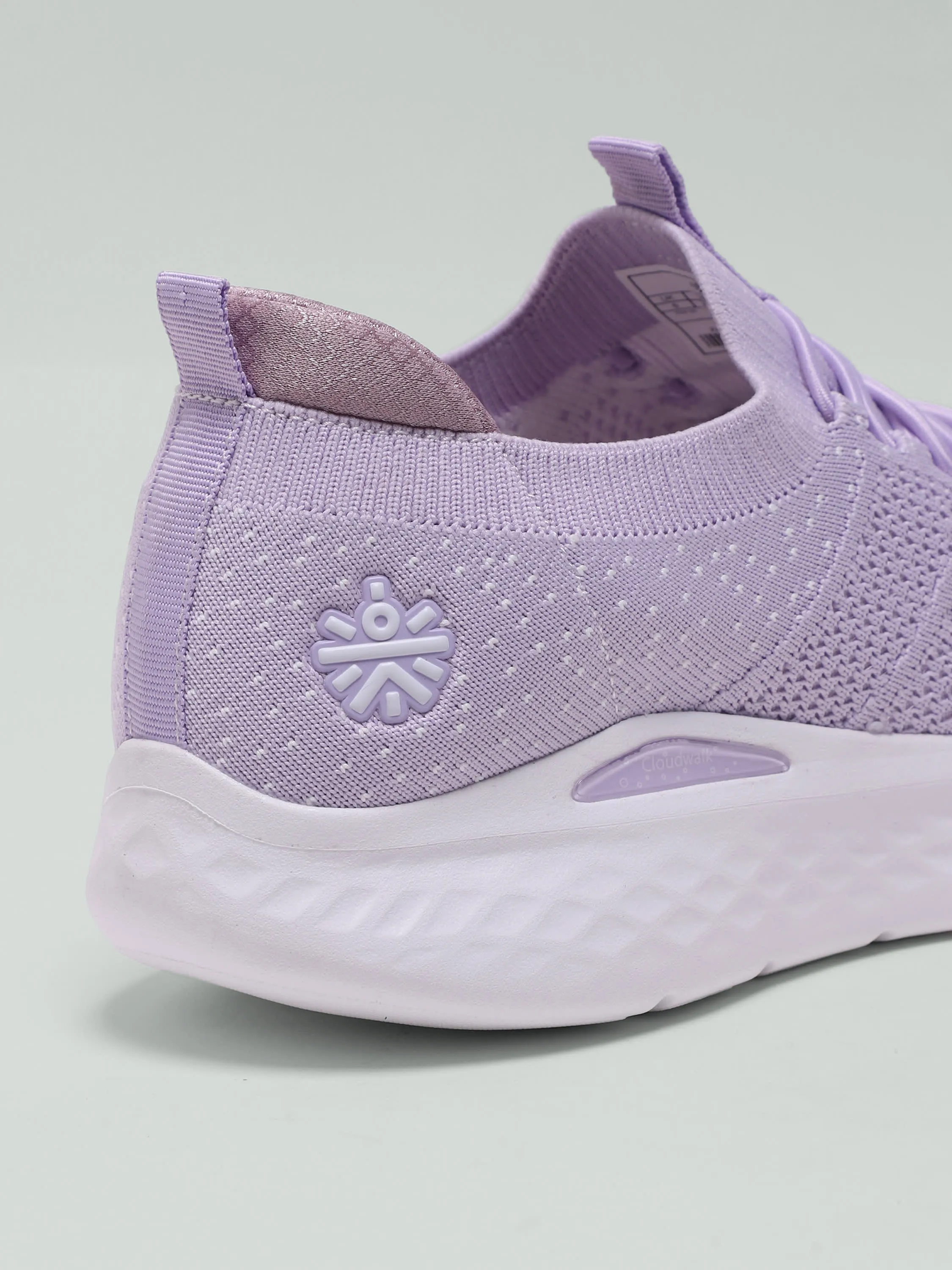 EZ  Fuzzy Women's Walking Shoes - Pale Lavender
