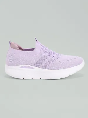 EZ  Fuzzy Women's Walking Shoes - Pale Lavender