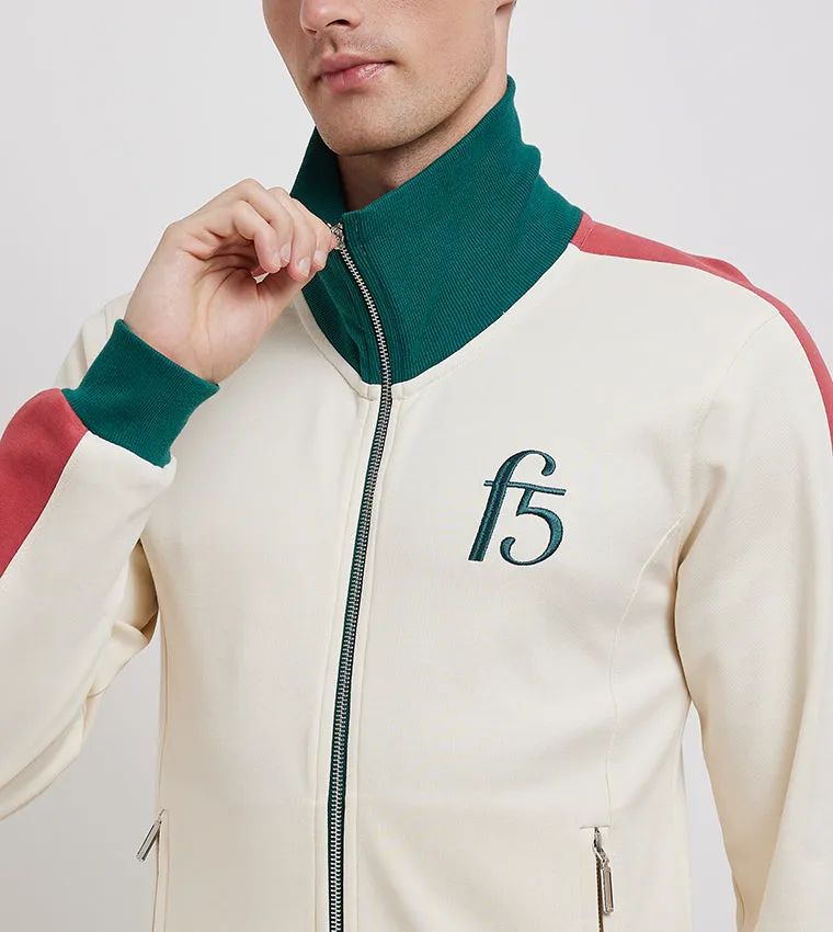 F5 CONTRAST PANEL TRACK JACKET