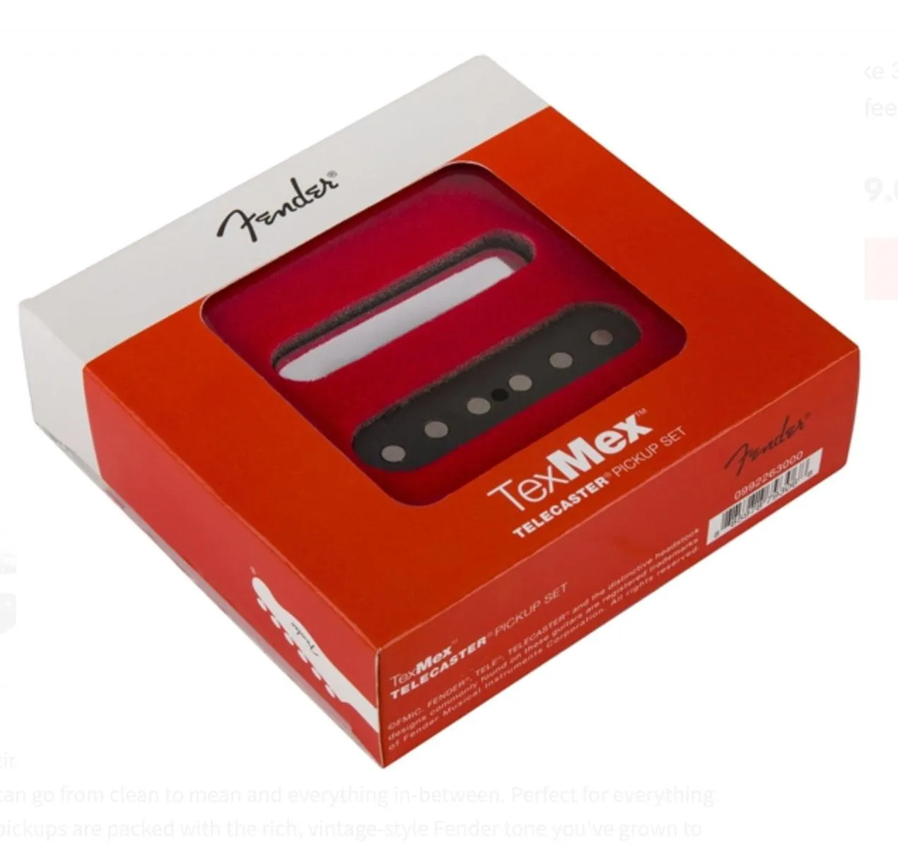 Fender Tex Mex Telecaster Pickups