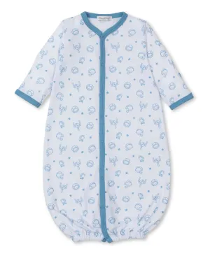 Football Kicks Blue Converter Gown