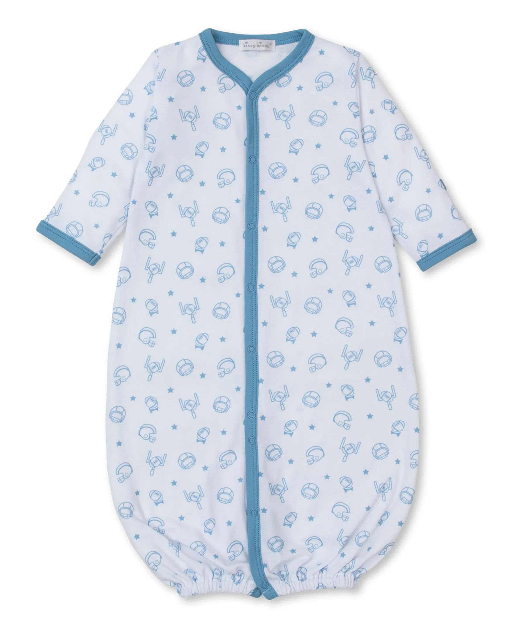 Football Kicks Blue Converter Gown