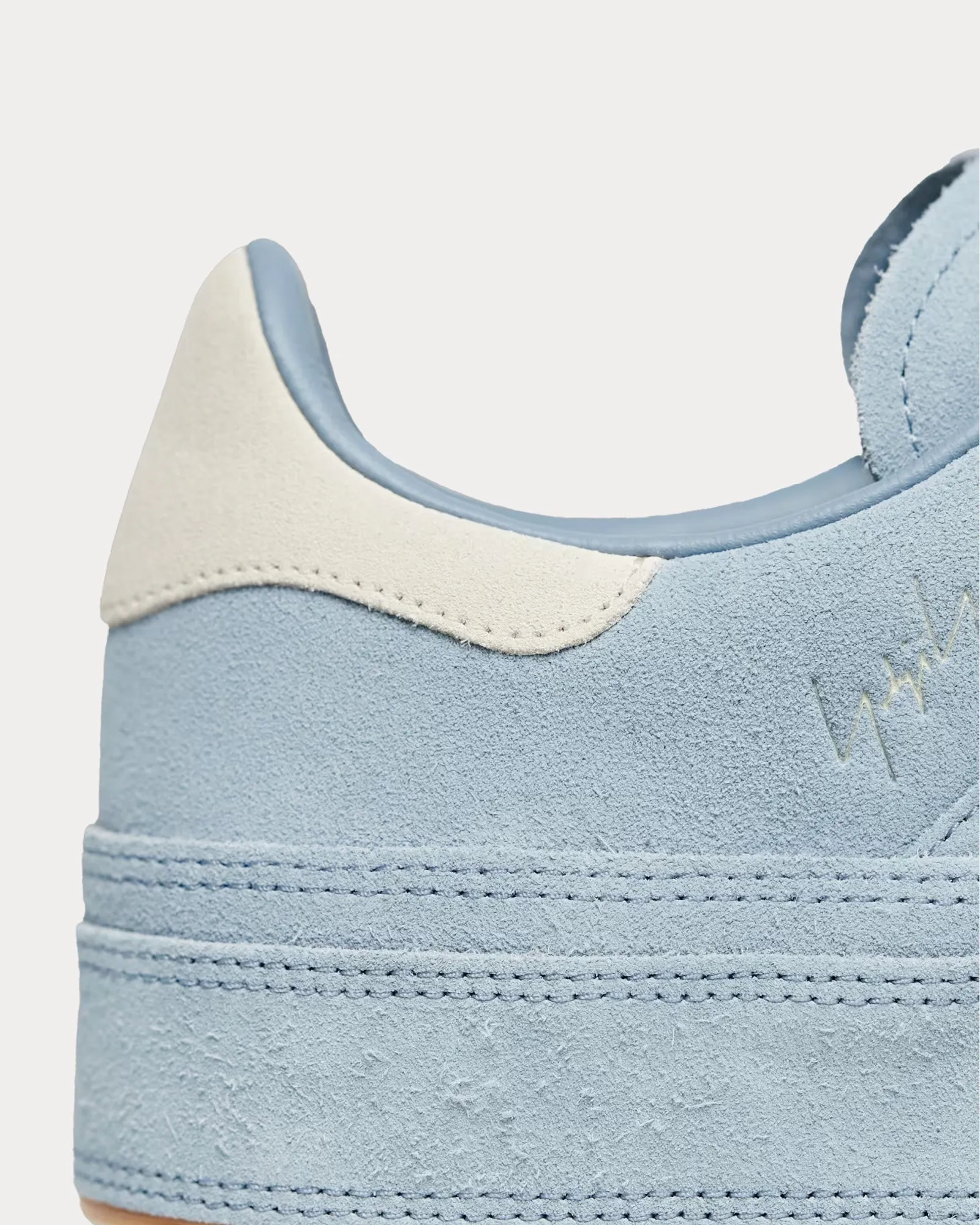 Gazelle Suede Tactile Blue / Tactile Blue / Alumina Low Top Sneakers