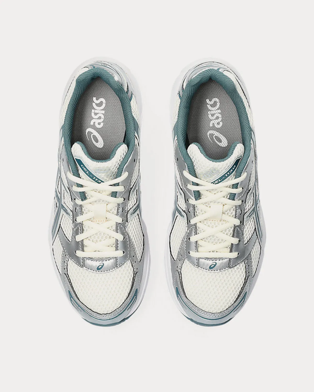 Gel-1130 White / Iron Clad Low Top Sneakers