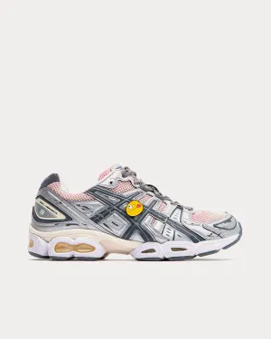 GEL-Nimbus 9 Grey / Winestained / Silver Low Top Sneakers