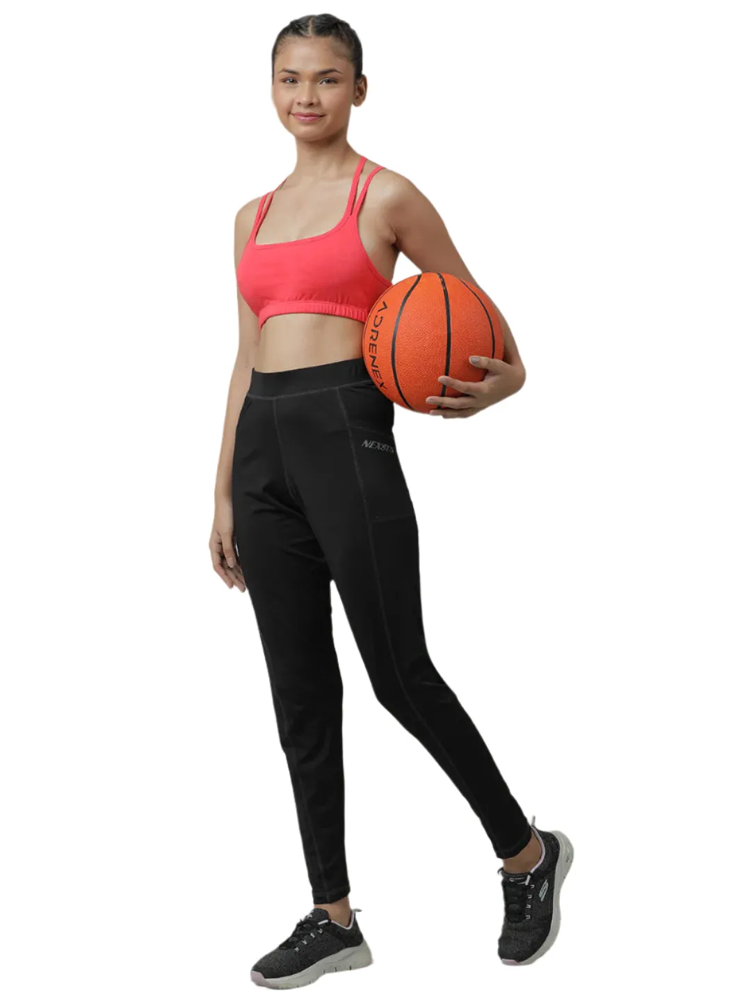 Girls Sports Bra _red
