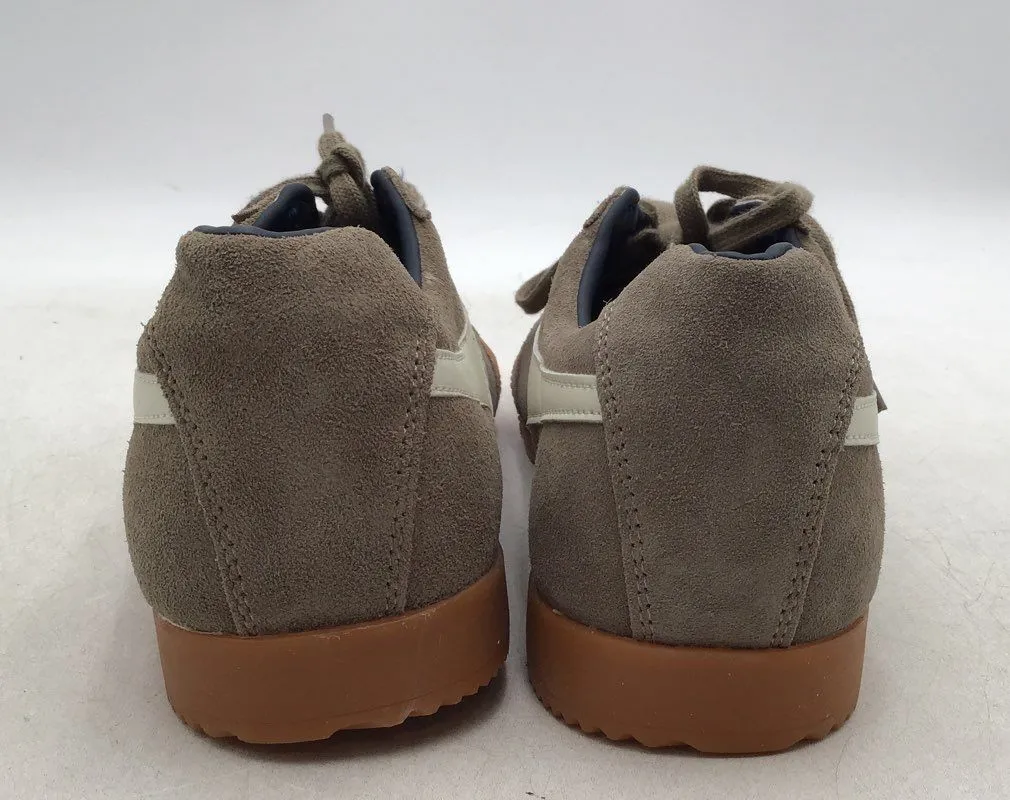 Gola Men's Harrier Suede CMA192 Taupe Leather Athletic Shoes - Size 8