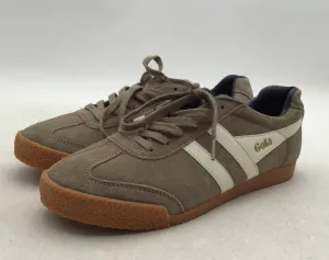 Gola Men's Harrier Suede CMA192 Taupe Leather Athletic Shoes - Size 8