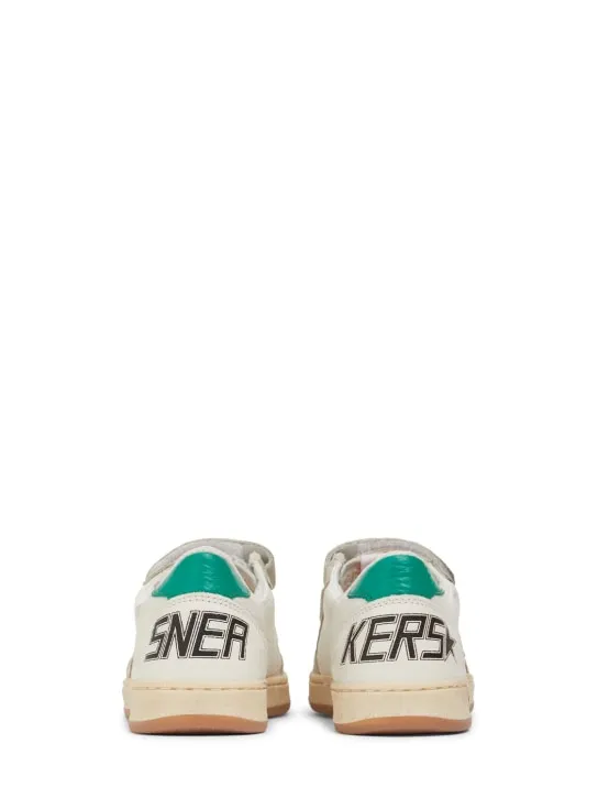 Golden Goose   Ballstar laminated leather sneakers 