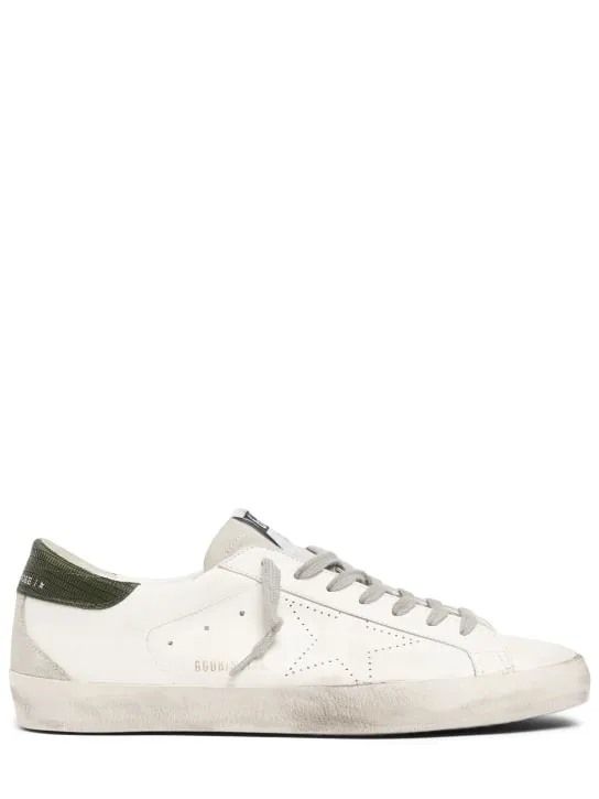 Golden Goose   Super-star perforated sneakers 