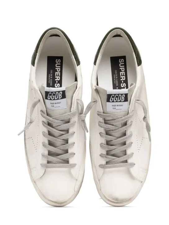 Golden Goose   Super-star perforated sneakers 