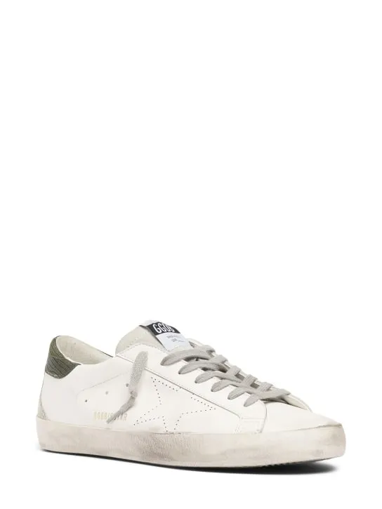 Golden Goose   Super-star perforated sneakers 