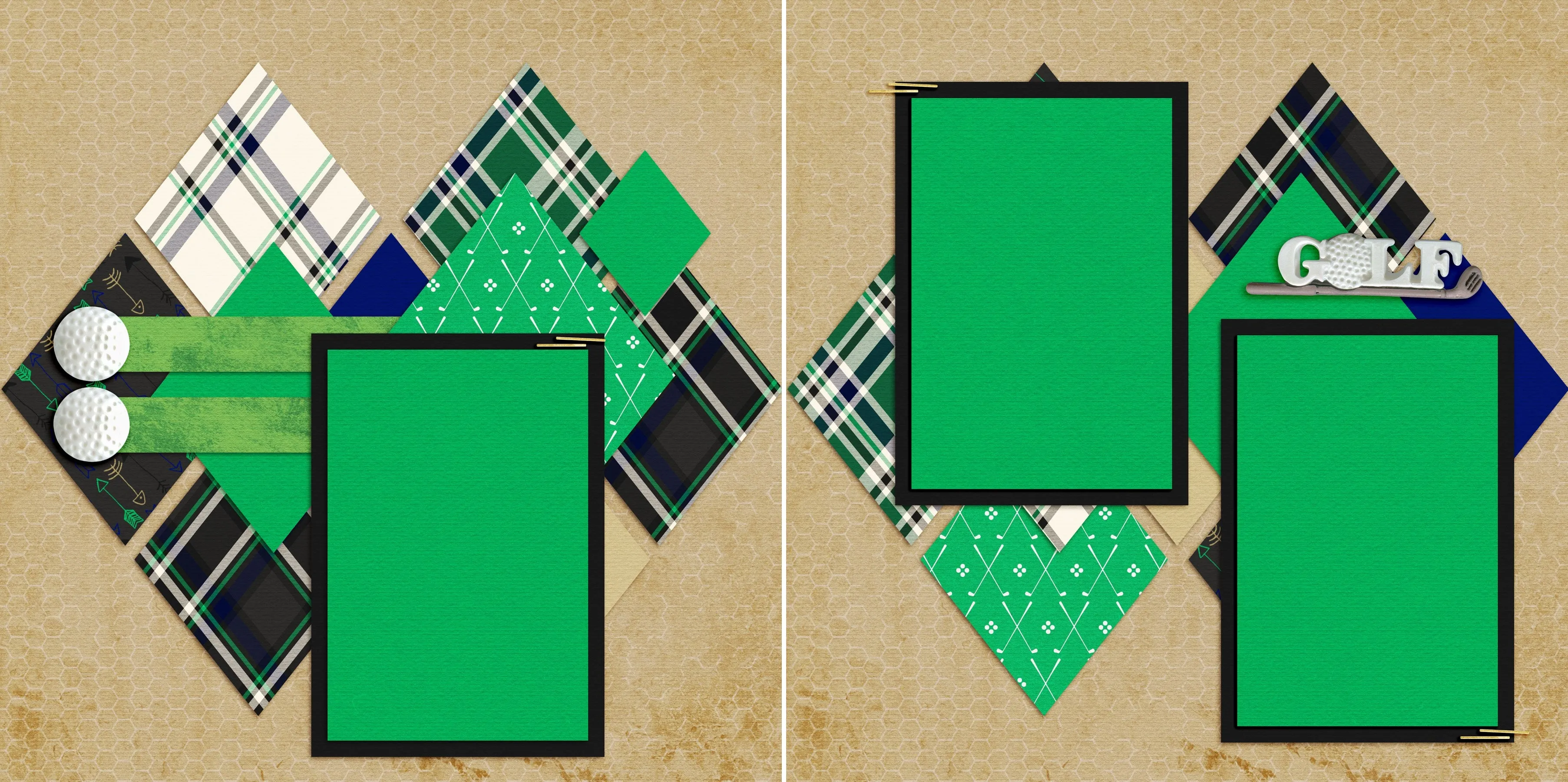 Golf Plaid - 5140