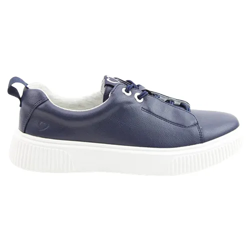 Heavenly Feet Walking  Shoes - Petal - Navy