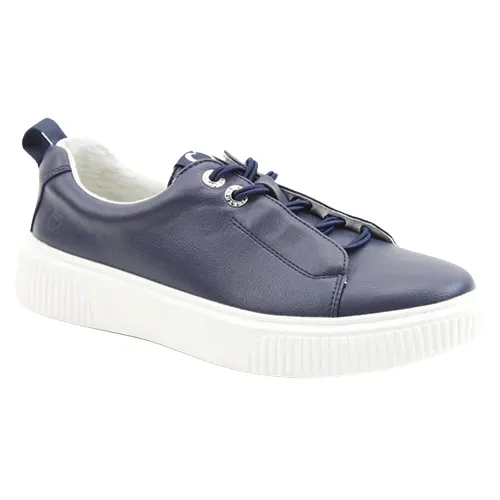 Heavenly Feet Walking  Shoes - Petal - Navy