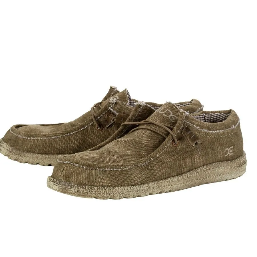 Hey Dude Men's Wally Canvas Shoes