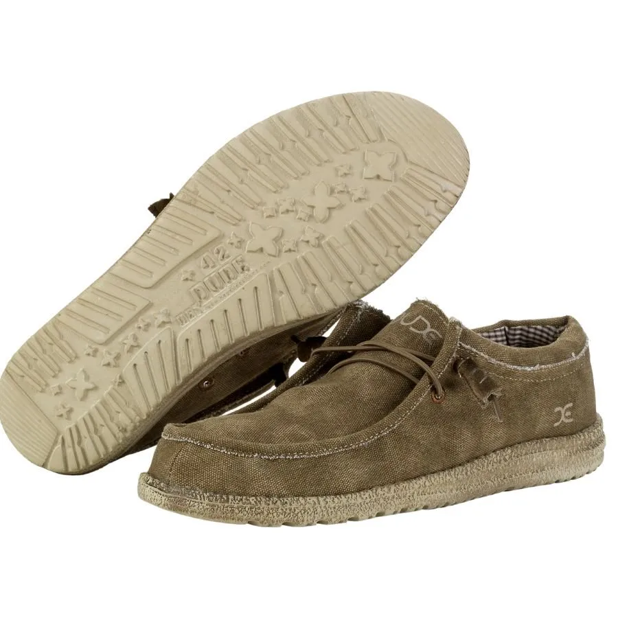 Hey Dude Men's Wally Canvas Shoes