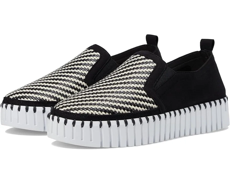 ILSE JACOBSEN TULIP BLACK WOVEN PLATFORM