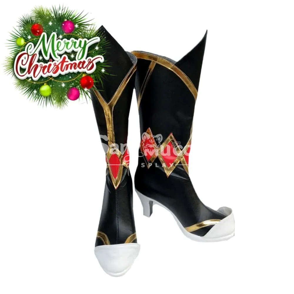 【In Stock】Game Genshin Impact Cosplay Rosaria Cosplay Shoes