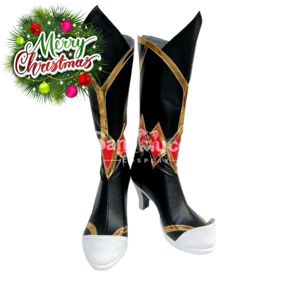 【In Stock】Game Genshin Impact Cosplay Rosaria Cosplay Shoes