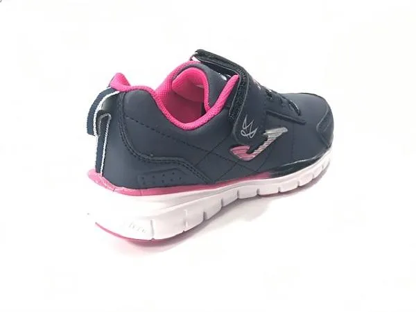 Joma scarpa da ginnastica da bambina Tempo velcro 2010 blu