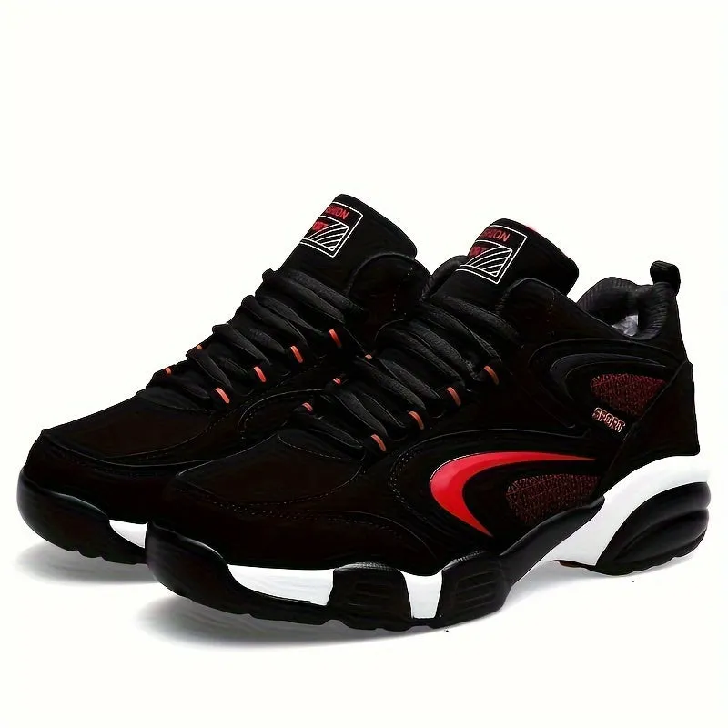 Men's PU Leather Sneakers Shoes With Rubber Sole