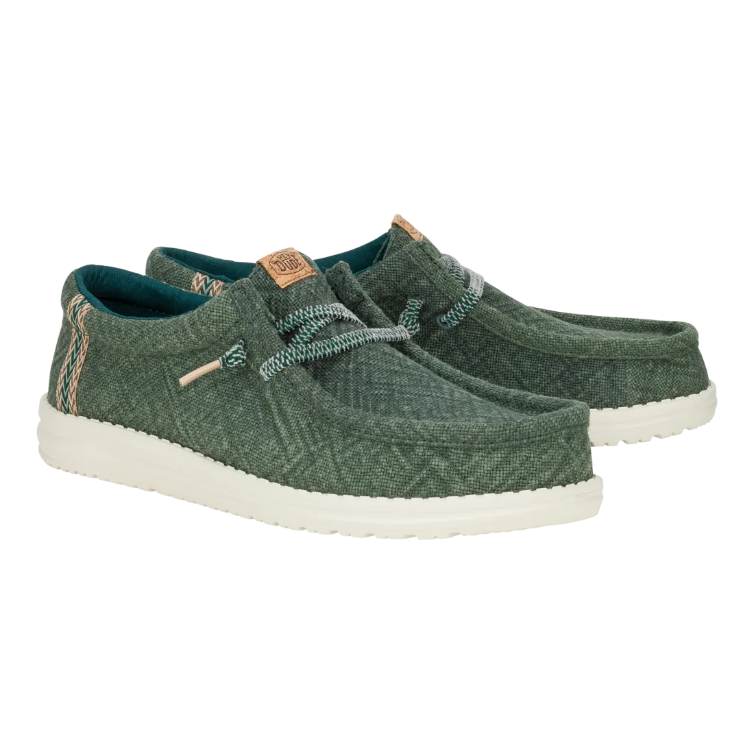 Mens Wally Jute Sea Green