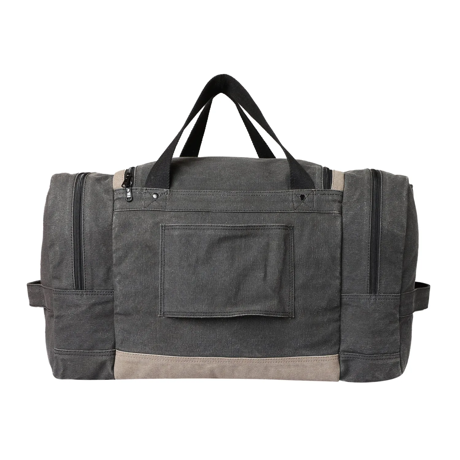 Mona B Canvas Extra Large Travel/Gym/Sports Duffel Bag: Delta