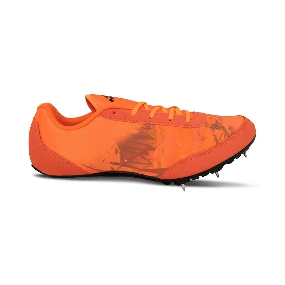 Nivia Jumping Zion-I Mesh Track and Field Spike Shoes Orange