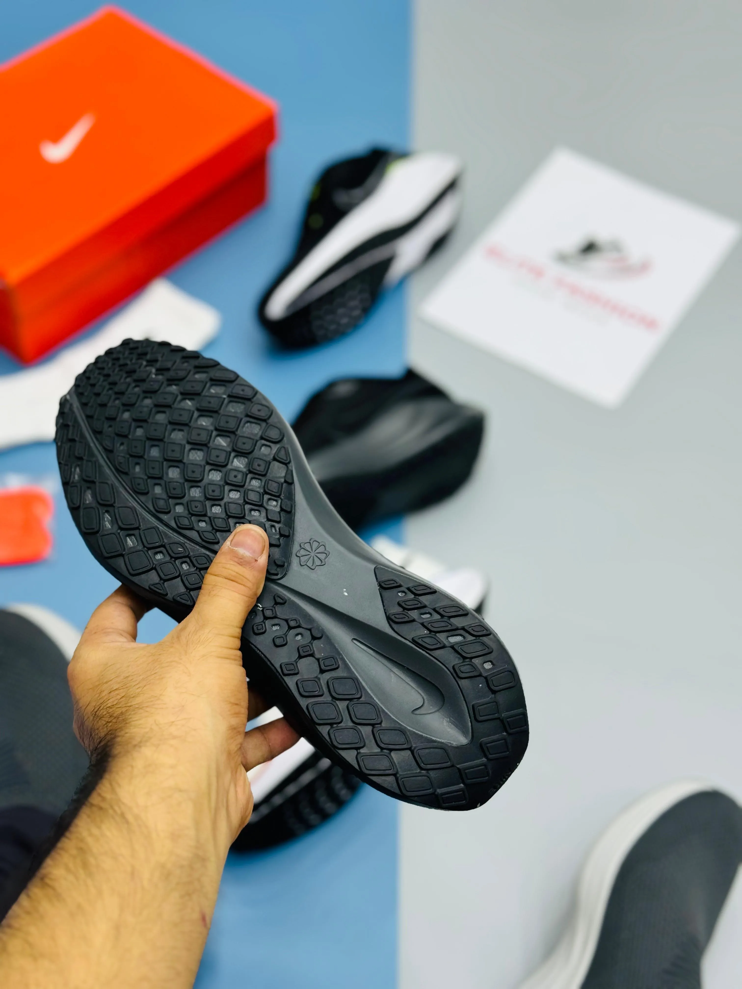 NK REACT PEGASUS 41-Black Grey (TOP PREMIUM)