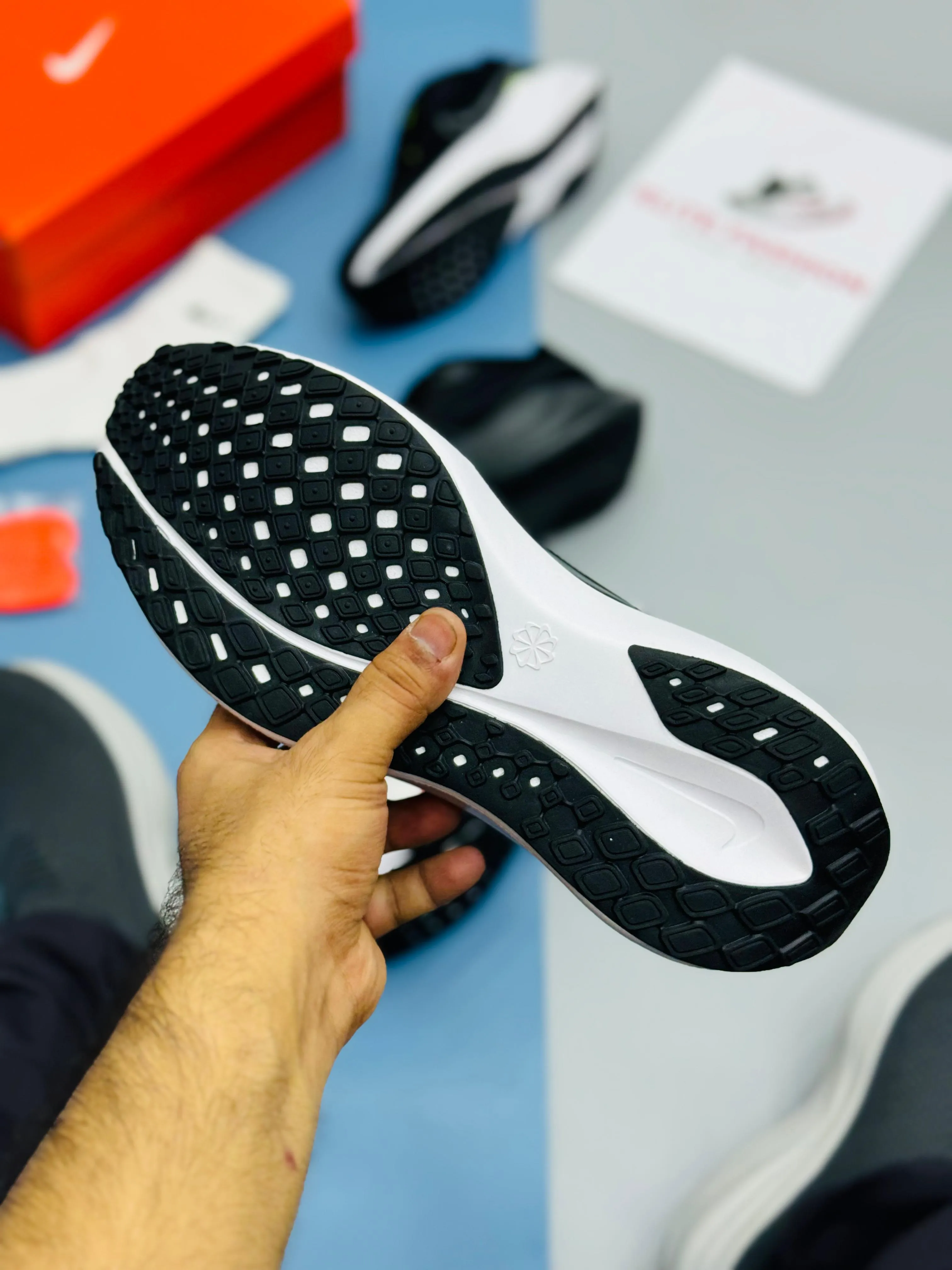 NK REACT PEGASUS 41-Black Grey (TOP PREMIUM)