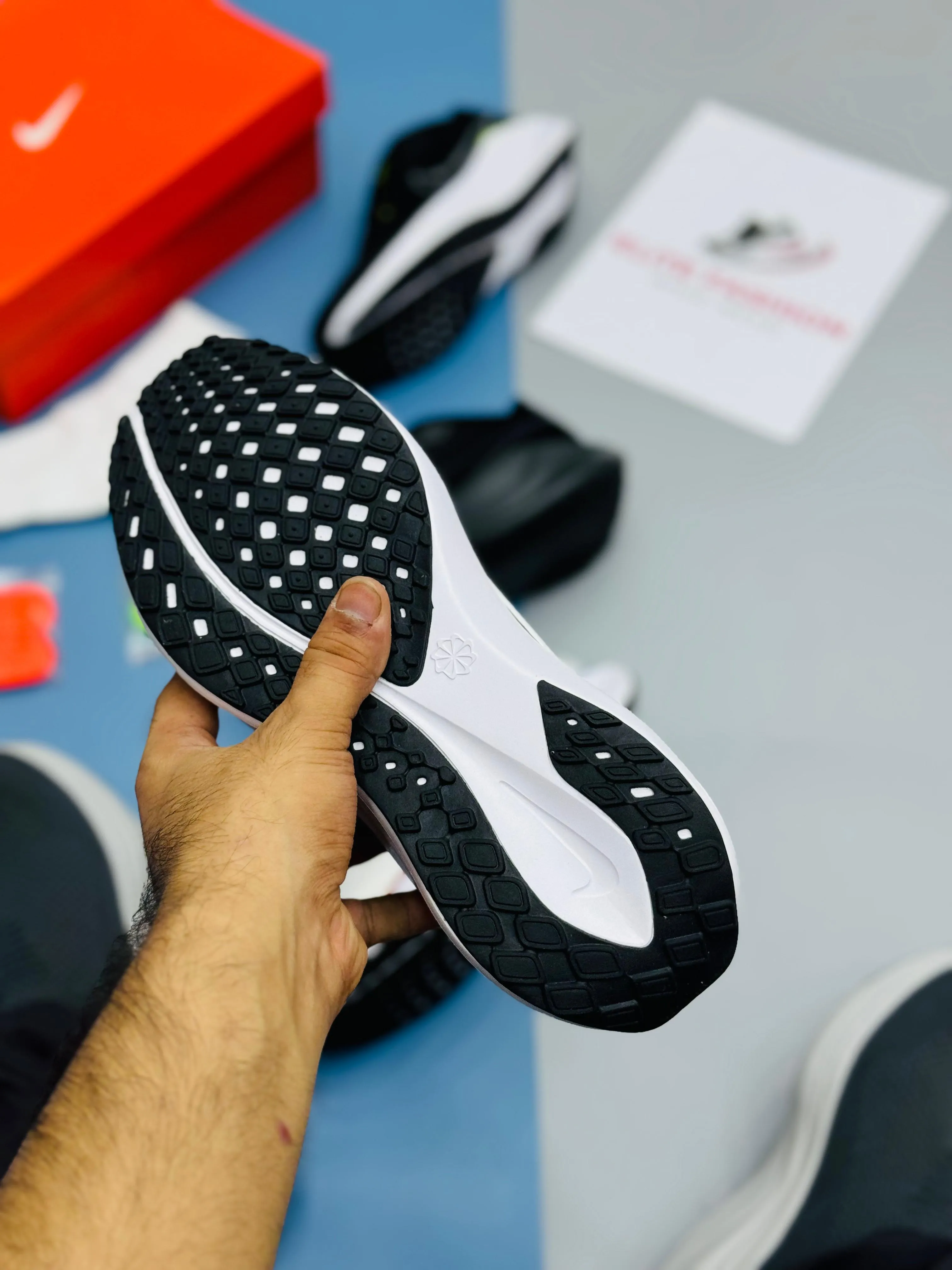 NK REACT PEGASUS 41-Black Grey (TOP PREMIUM)