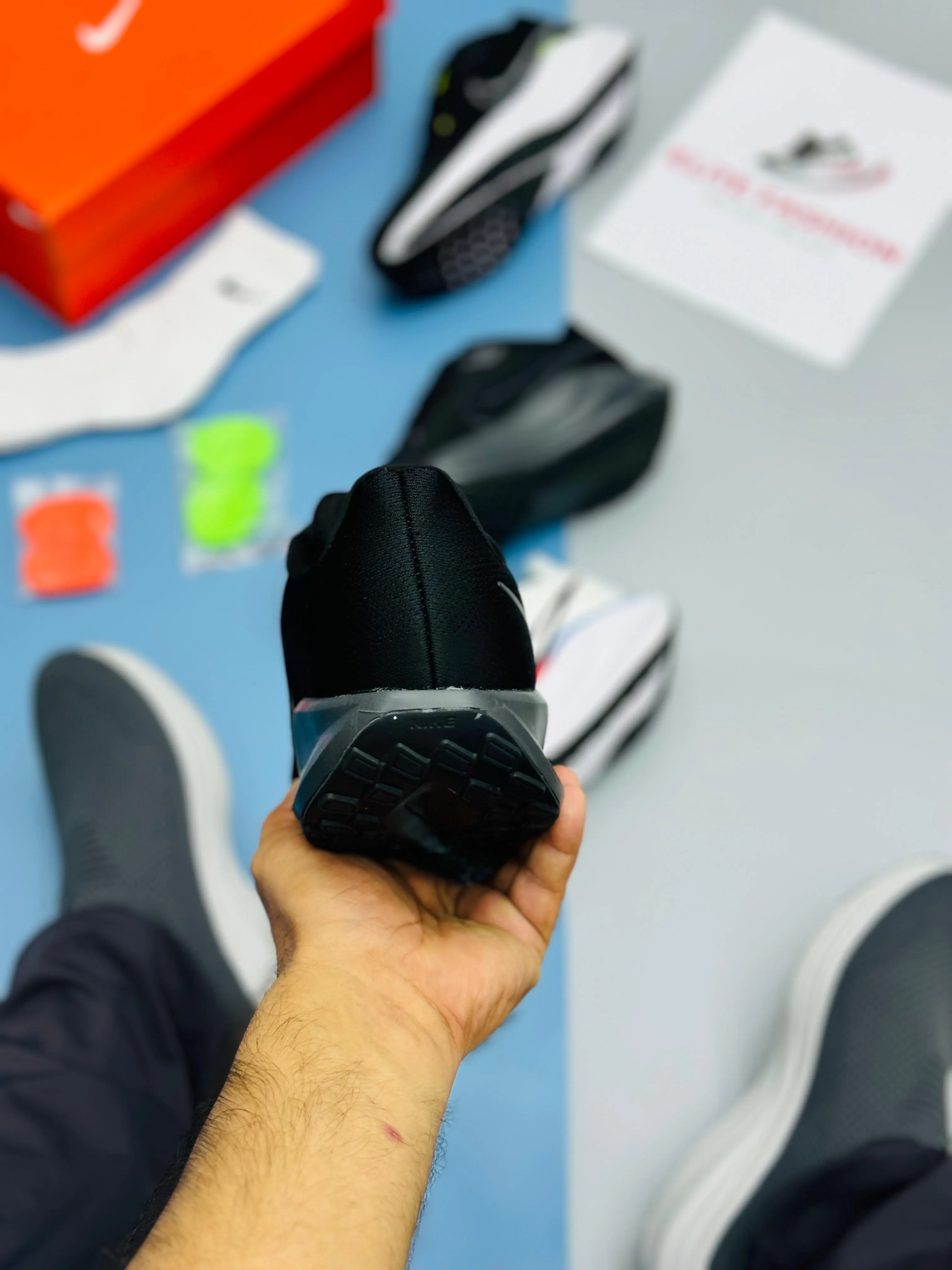 NK REACT PEGASUS 41-Black Grey (TOP PREMIUM)