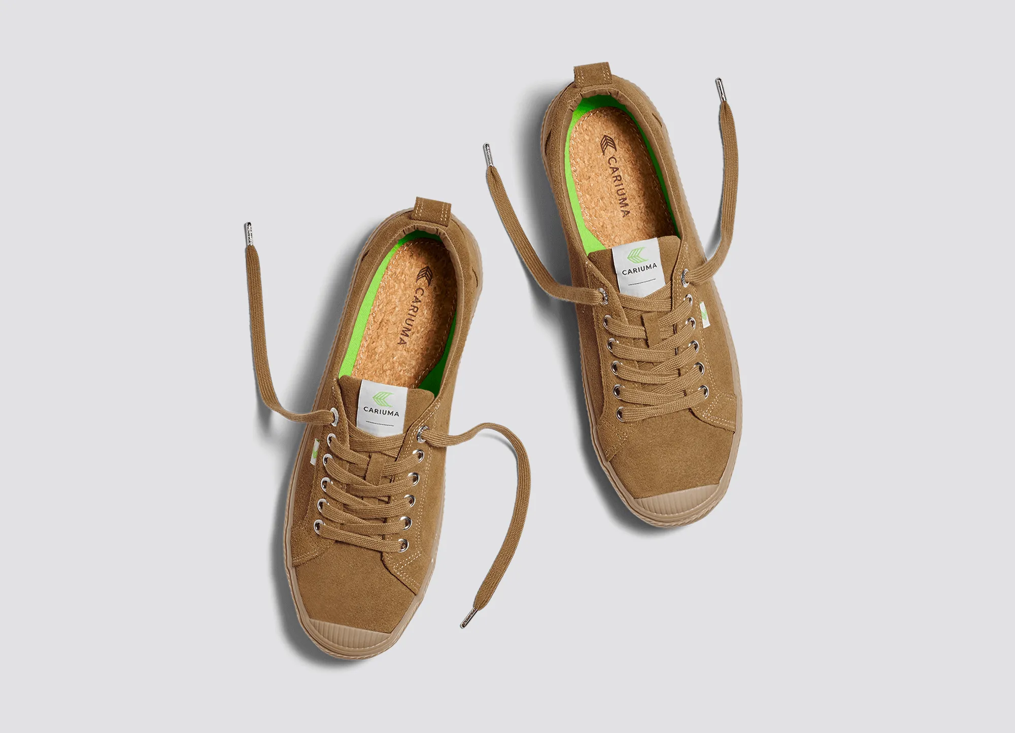 OCA Low All Camel Suede Sneaker Women