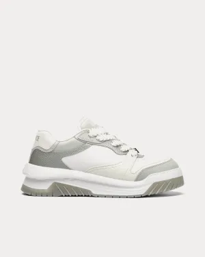 Odissea Leather Grey / White Low Top Sneakers