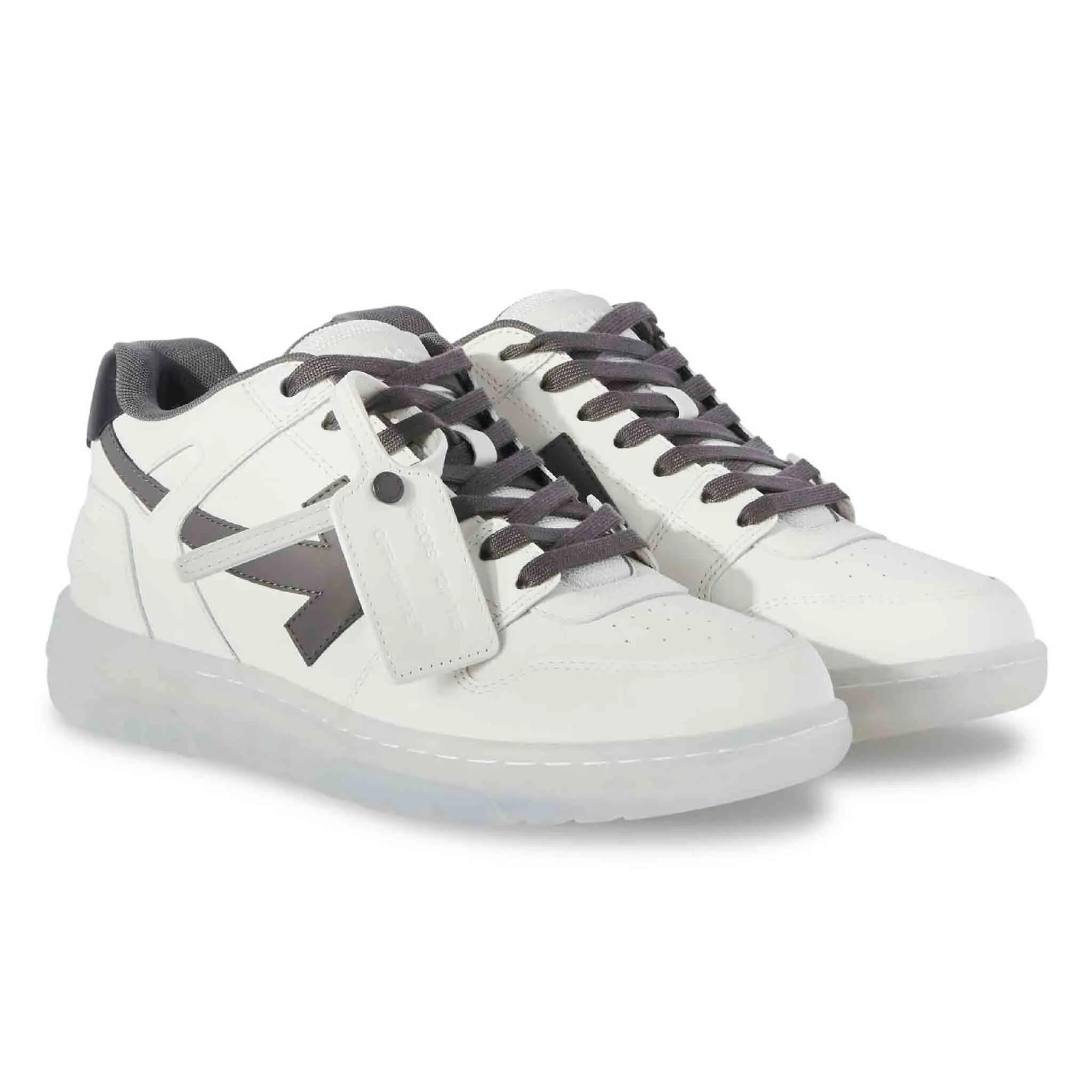 OFF-WHITE Out Of Office Transparent in White/ Dark Grey