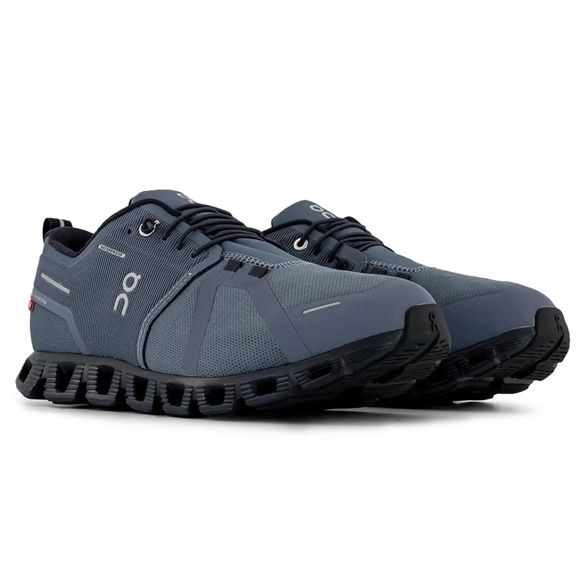 On Running Cloud 5 Waterproof Metal Navy