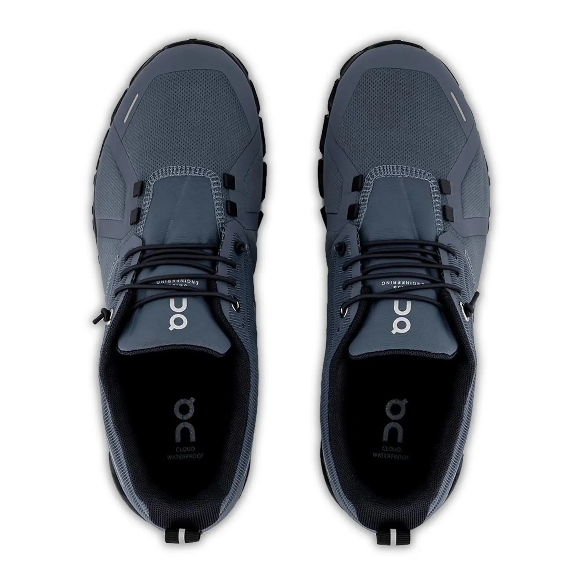 On Running Cloud 5 Waterproof Metal Navy