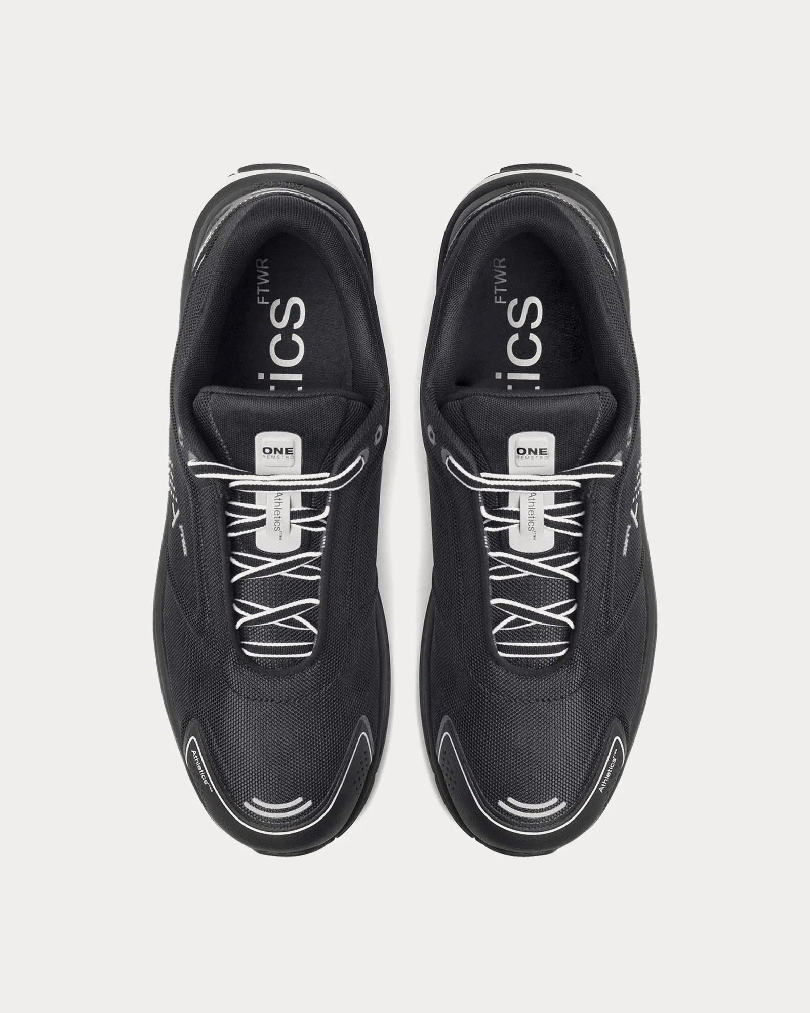 One Remastered Black Low Top Sneakers