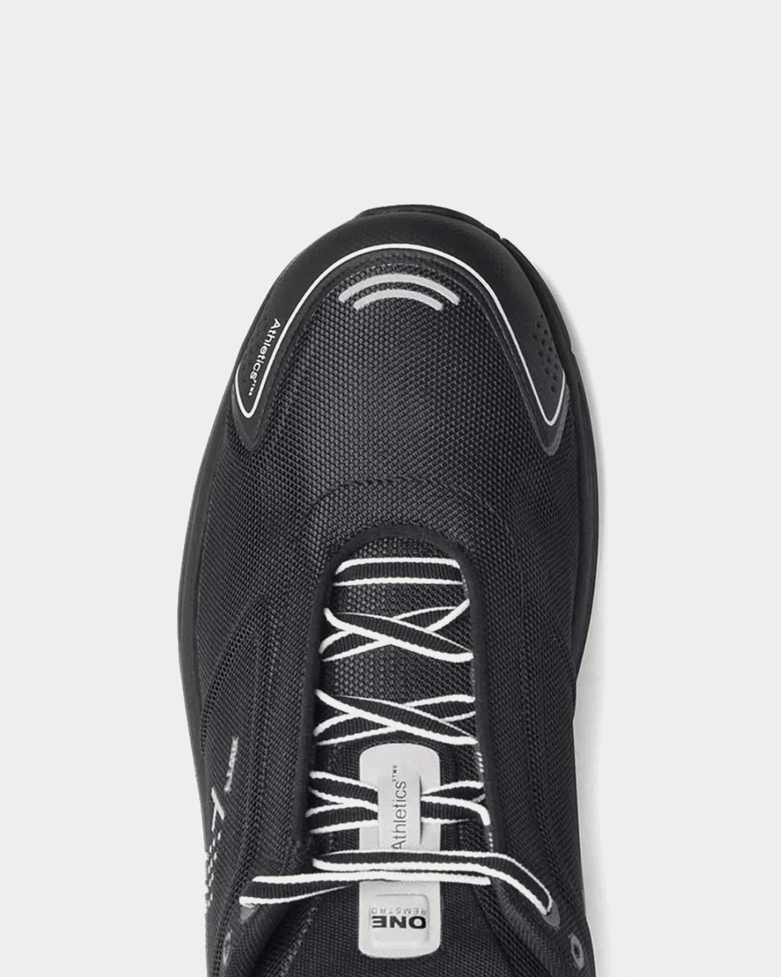 One Remastered Black Low Top Sneakers